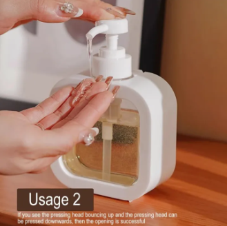 500ml Refillable Soap Dispenser Bottles – Ideal for Shampoo, Shower Gel, Lotion & Liquid Soap