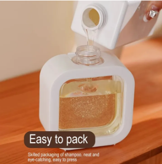 500ml Refillable Soap Dispenser Bottles – Ideal for Shampoo, Shower Gel, Lotion & Liquid Soap