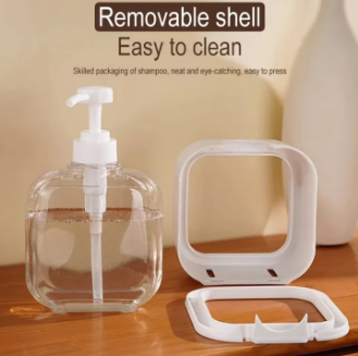 500ml Refillable Soap Dispenser Bottles – Ideal for Shampoo, Shower Gel, Lotion & Liquid Soap