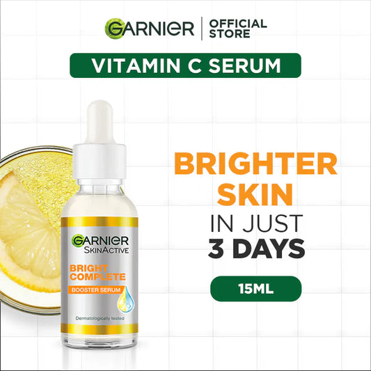 Garnier Skin Active Bright Complete Vitamin C Booster Serum (15ml)! ✨
