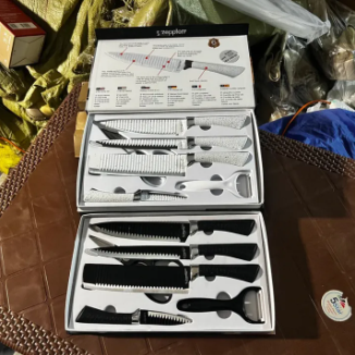 Bass/Zepter 6 Pieces Kitchen Knife Set