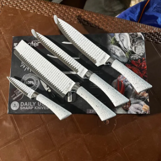 Bass/Zepter 6 Pieces Kitchen Knife Set