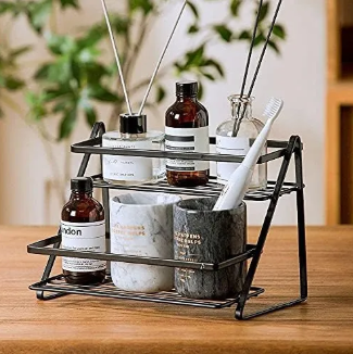 2-Layer Stainless Steel Multipurpose Rack